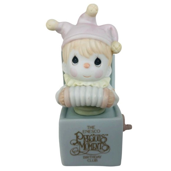 1991 Precious Moment Figurine Jest To Let You Know You're Tops Charter Member - Picture 2 of 9